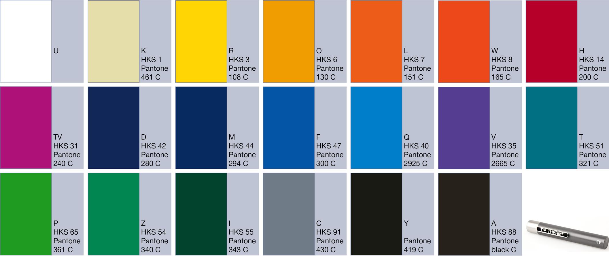 Farbtafel